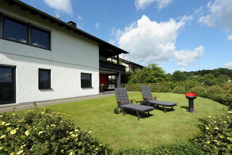 Ferienwohnung Welcome Mit Seeblick Schalkenmehren Exterior foto